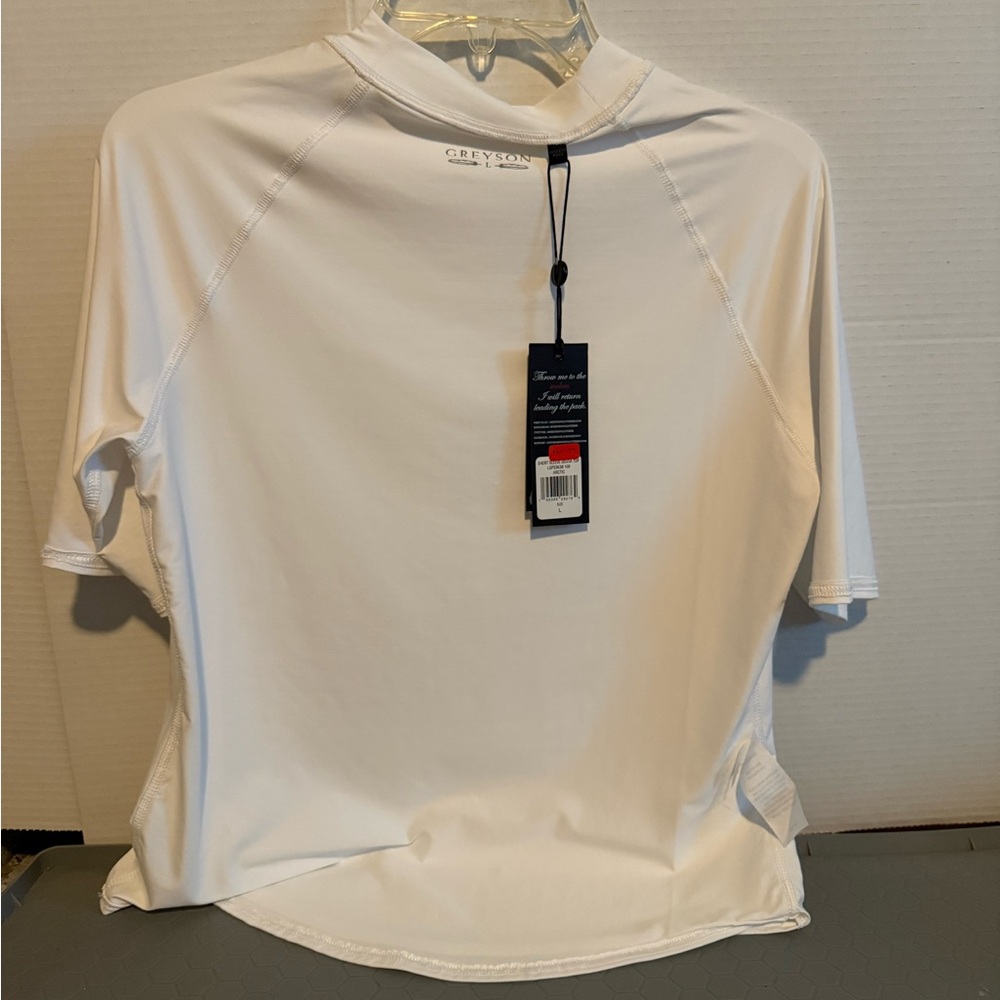 Greyson Ivory Performance Tee